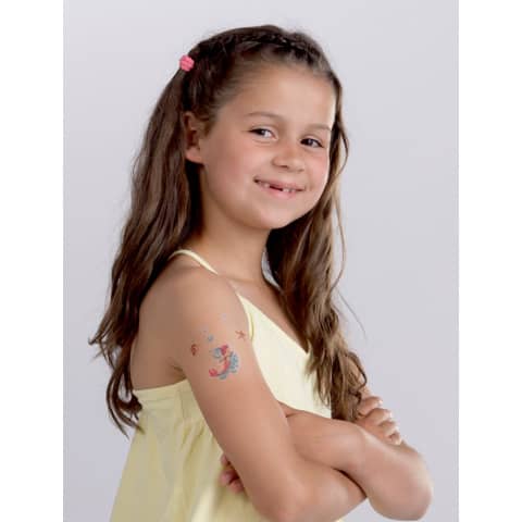 Tatuaggi Avery Kid assortiti - 1 foglio - pirati 56683